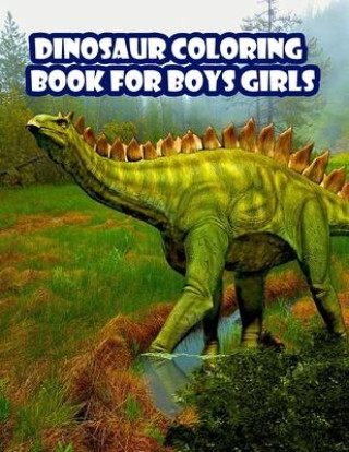 Book Dinosaur Coloring Book for Boys Girls: Ages - 1-3 2-4 4-8 First of the Coloring Books for kids Great Gift for Little Children and Baby Toddler with Cu 