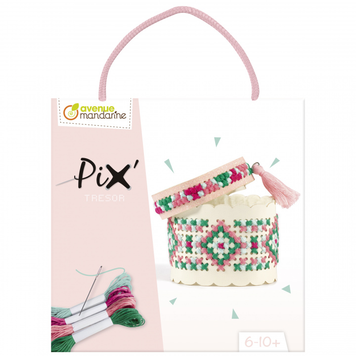 Kniha Pix Tresor bransoletka Pink 