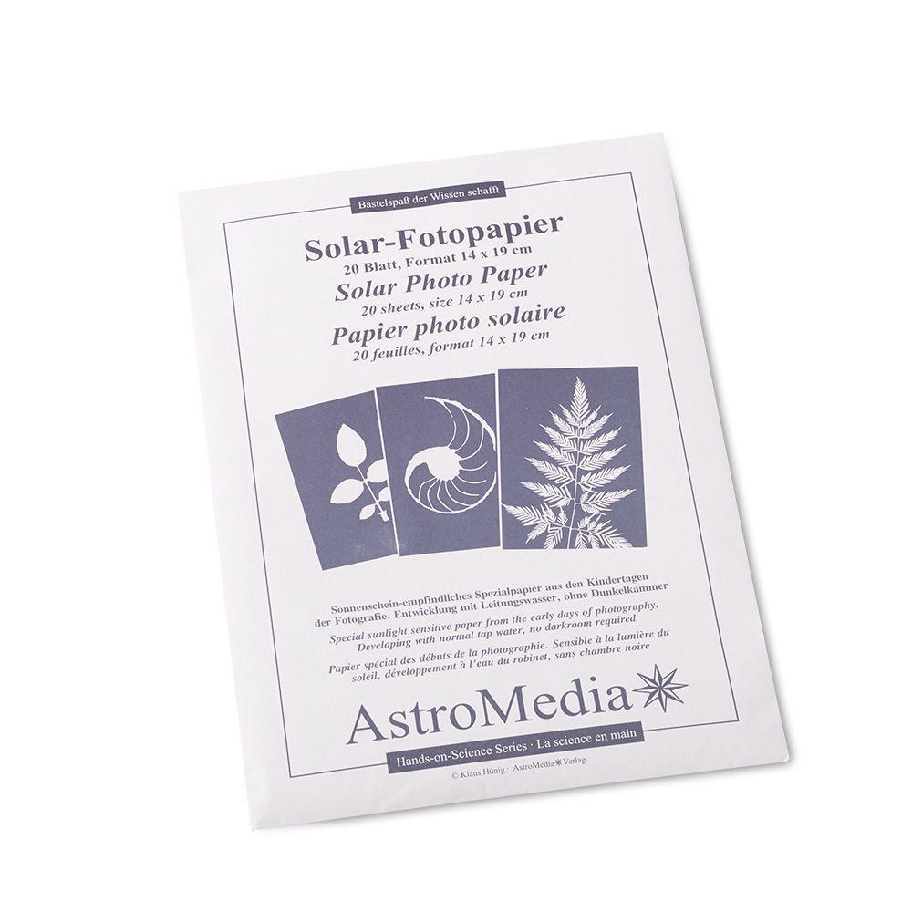 Proizvodi od papira Das Solar-Fotopapier (14x19cm), 20 Blatt 