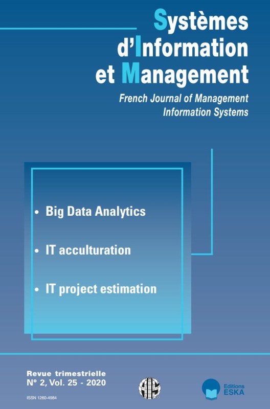 Knjiga BIG DATA ANALYTICS-IT PROJECT ESTIMATION-SIM 2-2020 FRANCOIS DE CORBIERE & ALL