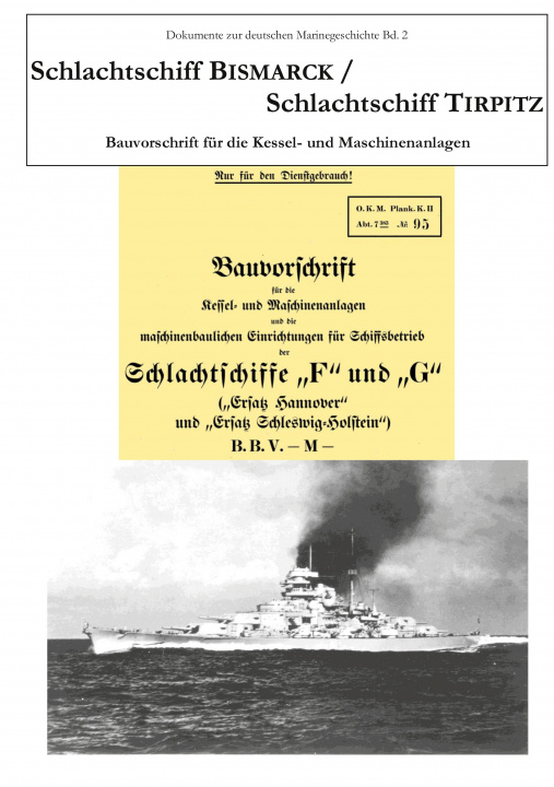 Carte Schlachtschiff Bismarck/Schlachtschiff Tirpitz 