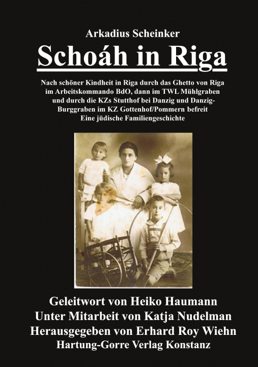 Knjiga Schoáh in Riga Erhard Roy Wiehn