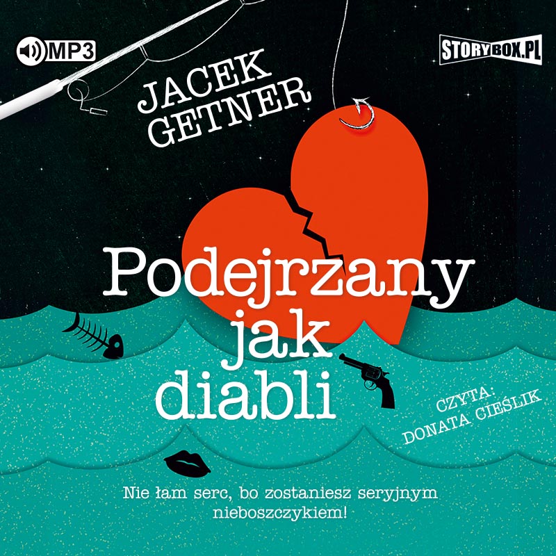 Kniha CD MP3 Podejrzany jak diabli Jacek Getner