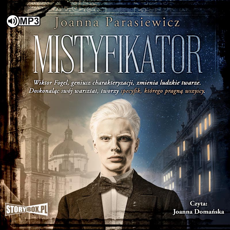 Книга CD MP3 Mistyfikator Joanna Parasiewicz
