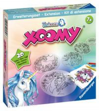 Joc / Jucărie Ravensburger Xoomy Erweiterungsset Unicorn - Zauberhafte Einhörner zeichnen lernen 