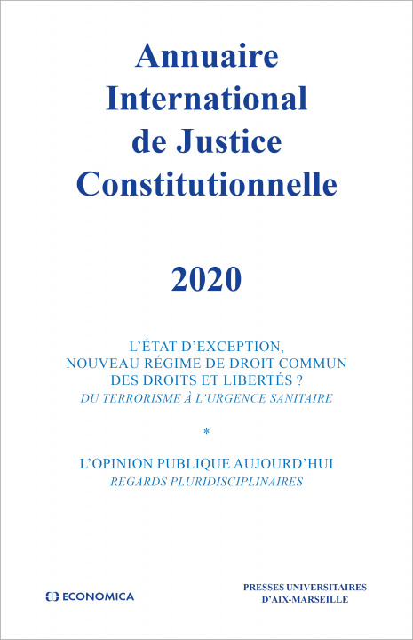 Książka Annuaire international de justice constitutionnelle 