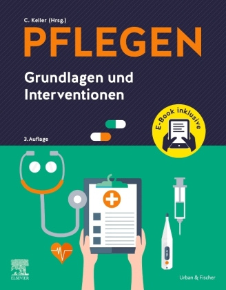 Książka PFLEGEN Grundlagen und Interventionen + E-Book 