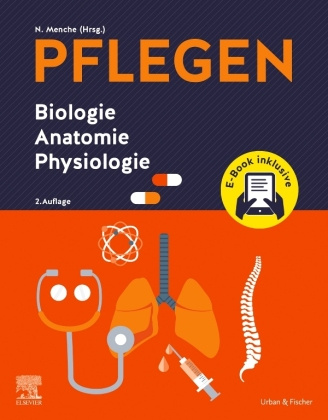 Könyv PFLEGEN Biologie Anatomie Physiologie + E-Book 