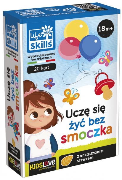 Könyv Life skills dla dzieci Nauczę się żyć bez smoczka 