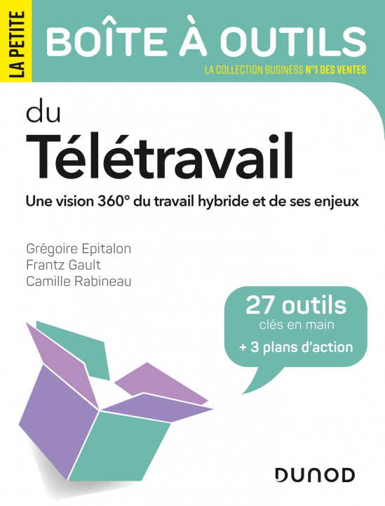 Kniha La petite boîte à outils du télétravail Grégoire Epitalon