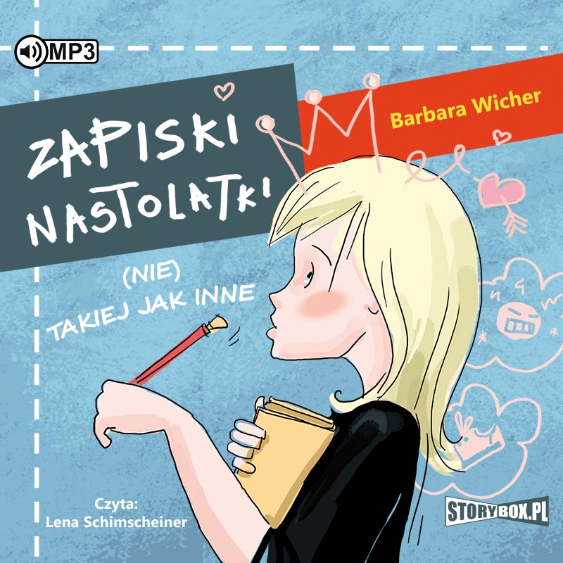 Könyv CD MP3 Zapiski nastolatki (nie) takiej jak inne Barbara Wicher