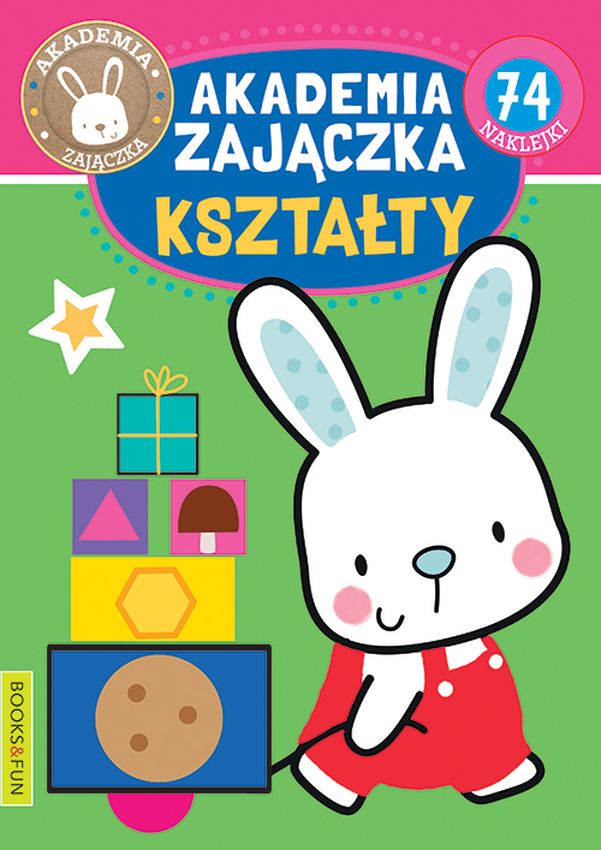 Book Kształty. Akademia zajączka Opracowanie zbiorowe