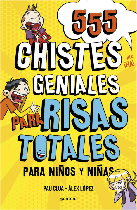 Könyv 555 Chistes Geniales para Risas Totales PAU PLANA