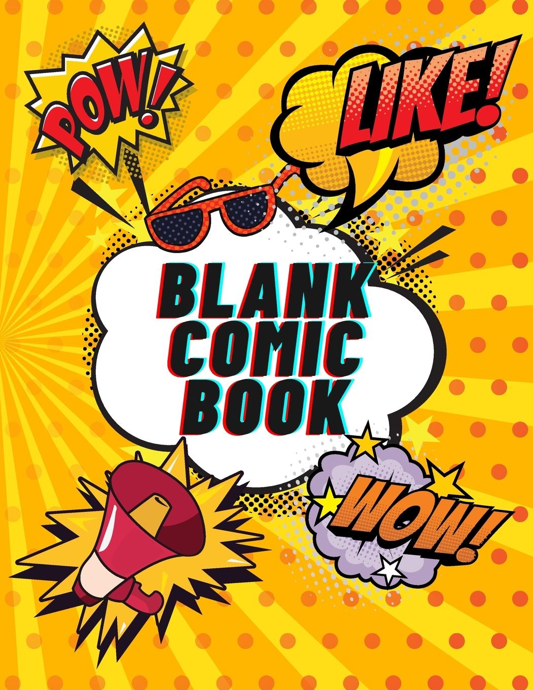 Kniha Blank Comic Book 