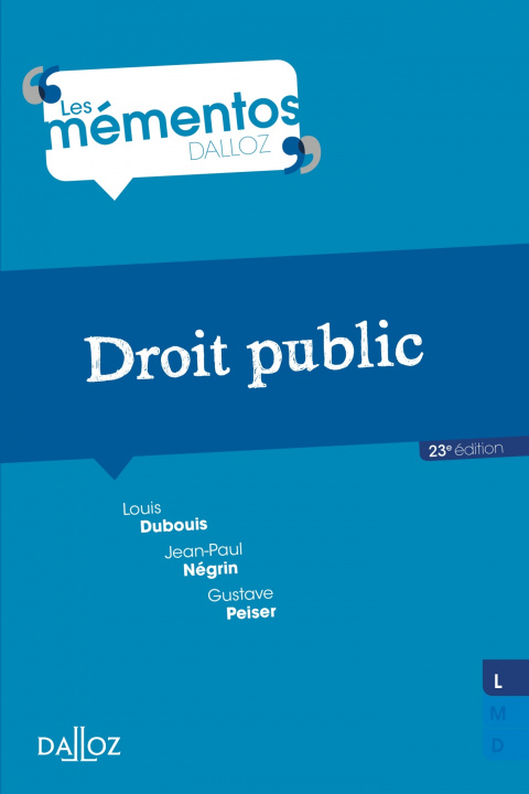 Книга Droit public. 23e éd. Louis Dubouis