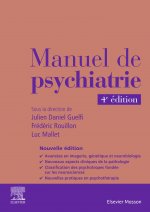 Kniha Manuel de psychiatrie Julien-Daniel Guelfi