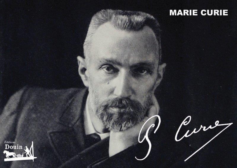 Carte PIERRE CURIE Curie