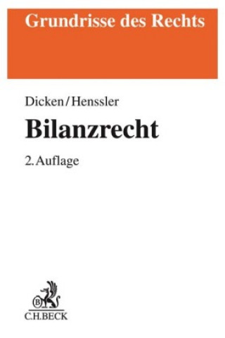 Boek Bilanzrecht Martin Henssler