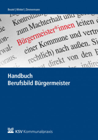Книга Handbuch Berufsbild Bürgermeister Johannes Winkel