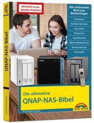 Carte Die ultimative QNAP NAS Bibel - Das Praxisbuch - mit vielen Insider Tipps und Tricks - komplett in Farbe 