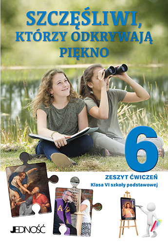 Book Religia Szczęśliwi, którzy odkrywają piękno zeszyt ćwiczeń dla klasy 6 szkoły podstawowej Krzysztof Mielnicki
