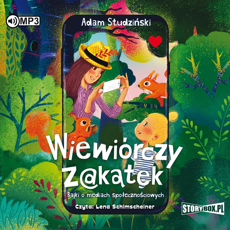 Kniha CD MP3 Wiewiórczy Z@kątek Adam Studziński