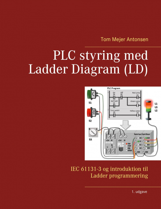 Carte PLC styring med Ladder Diagram (LD) 