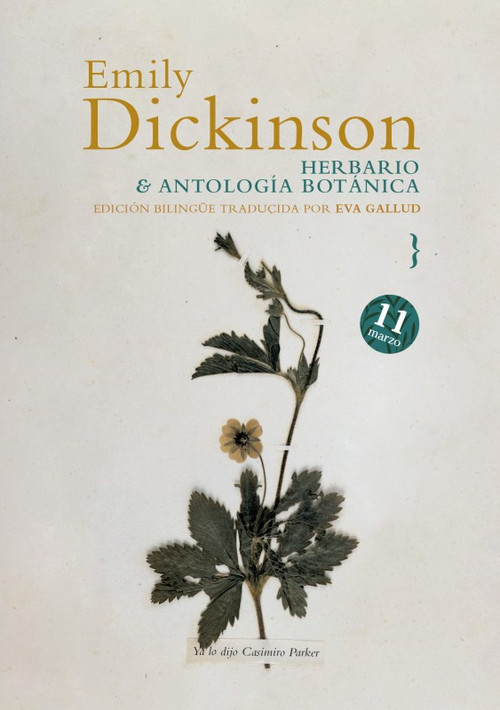 Kniha Herbario y antología botánica EMILY DICKINSON