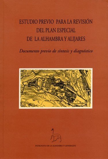 Knjiga ESTUDIO PREVIO PARA REVISION PLAN ALHAMBRA ALIJARES 