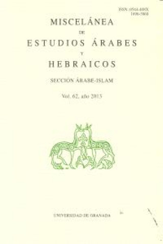 Könyv MISCELANEA ESTUDIOS ARABES Y HEBRAICOS VOL.62 AÑO 2013 