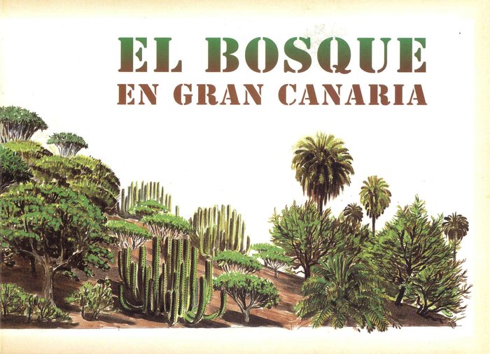 Книга BOSQUE EN GRAN CANARIA CABILDO INSULAR