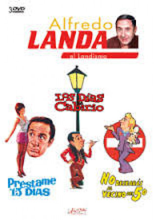 Könyv PACK ALFREDO LANDA SUS GRANDES COMEDIAS 3 DVD 