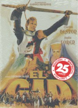 Książka DVD EL CID ED.ESPECIAL 25 