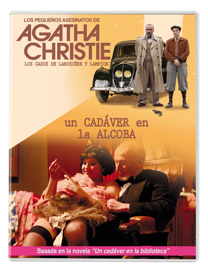 Könyv PEQUEÑOS ASESINATOS AGATHA CHRISTIE CADAVER EN ALCOBA DVD 