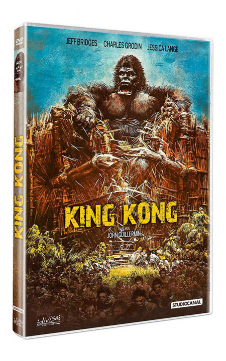 Carte KING KONG 1976 DVD 