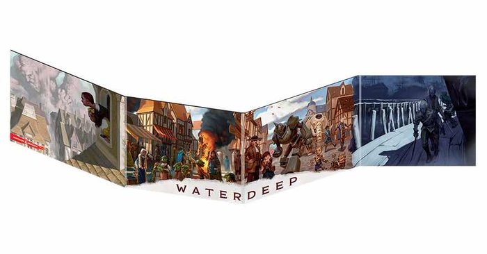 Carte DUNGEONS & DRAGONS DUNGEON MASTER WATERDEEP GOLPE DRAGONES 