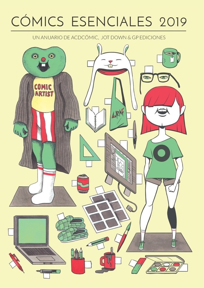Libro COMICS ESENCIALES 2019 ANUARIO 