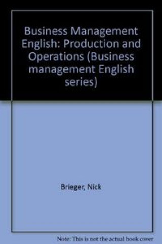 Knjiga PRODUCTION OPERATIONS SELF STUDY PACK BUSS.MANAG.EN