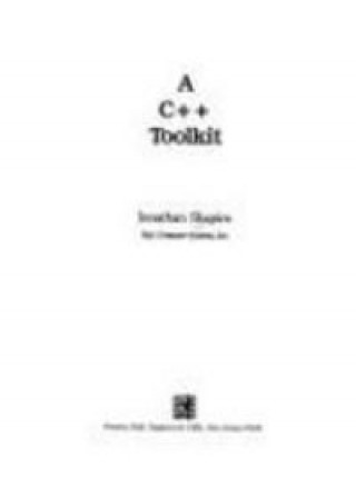Knjiga C++ TOOLKIT SHAPIRO