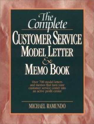 Книга CUSTOMER SERVICE MODEL LETTER M. RAMUNDO