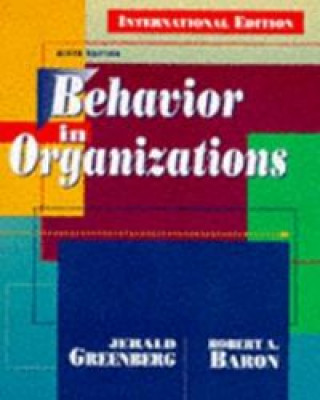 Buch BEHAVIOR ORGANIZATIONS 6/E GREENBERG