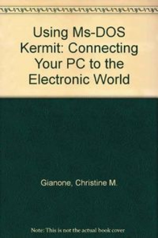 Knjiga USING MS-DOS KERMIT 2ª BK DSK