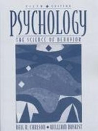 Kniha PSYCHOLOGY CARLSON