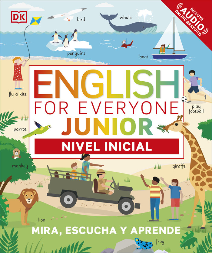 Kniha ENGLISH FOR EVERYONE JUNIOR. NIVEL INICIAL DK
