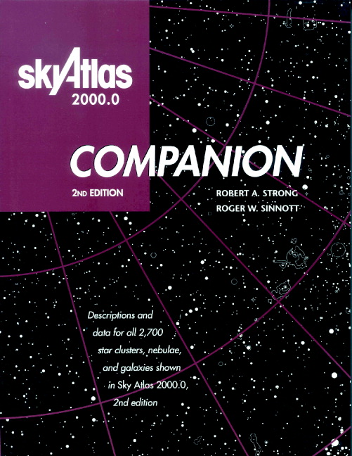 Carte SKY ATLAS 2000 COMPANION STRONG