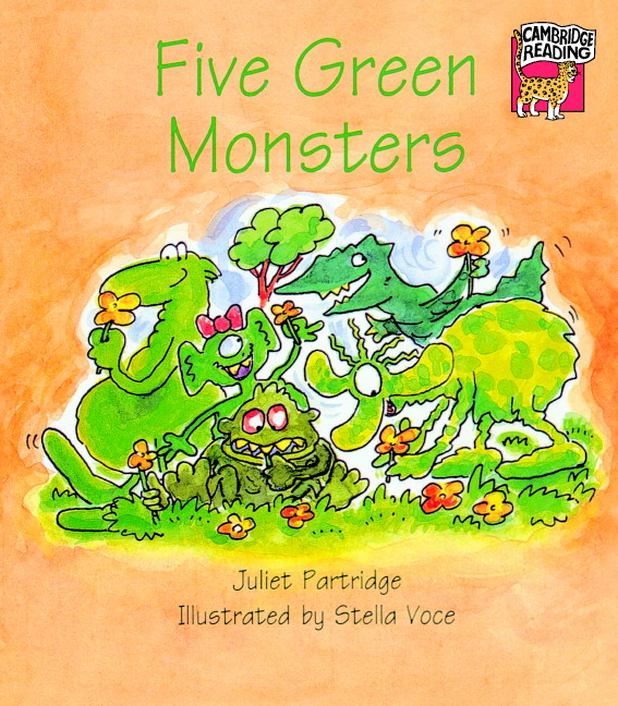 Knjiga FIVE GREEN MONSTERS Juliet Partridge