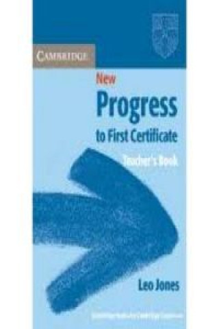 Knjiga NEW PROG. FIRST CERT. TCH JONES