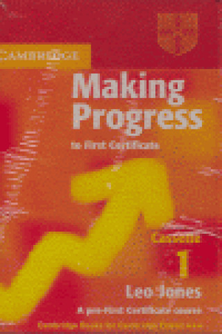 Book MAKING PROGRESS CASSETE JONES
