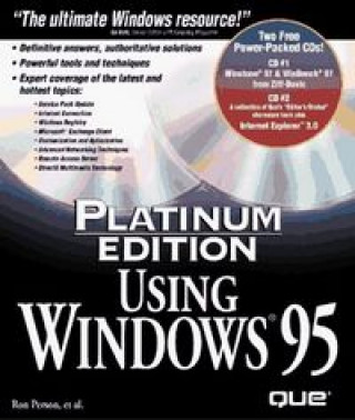 Book USING WINDOWS 95 PLATINUN PERSON
