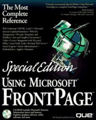 Book USING MICROSOFT FRONTPAGE SPEC.ED. CD RANDALL